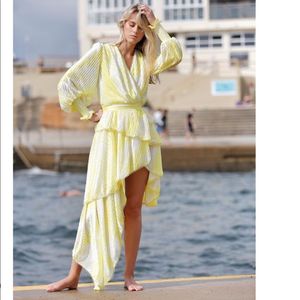 IXIAH // WILDLING WRAP DRESS